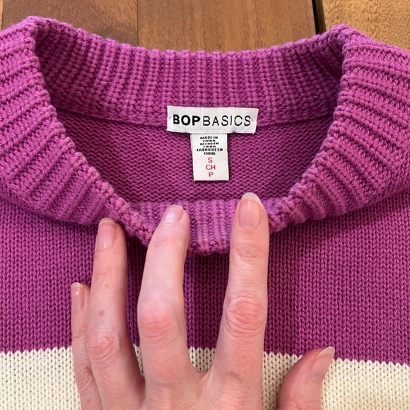 Shopbop Basics Colorblock Sweater - Picture 3 of 5